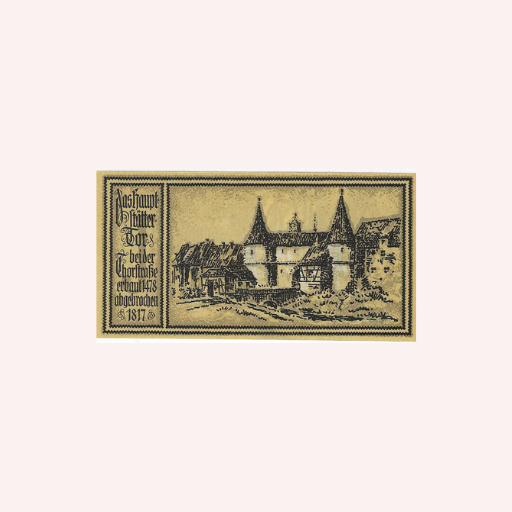 50 Pfennig Stuttgart 1922