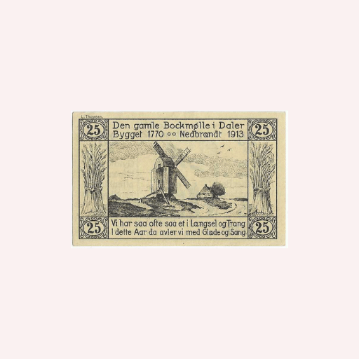 Billete de 25 Pfennig Notgeld