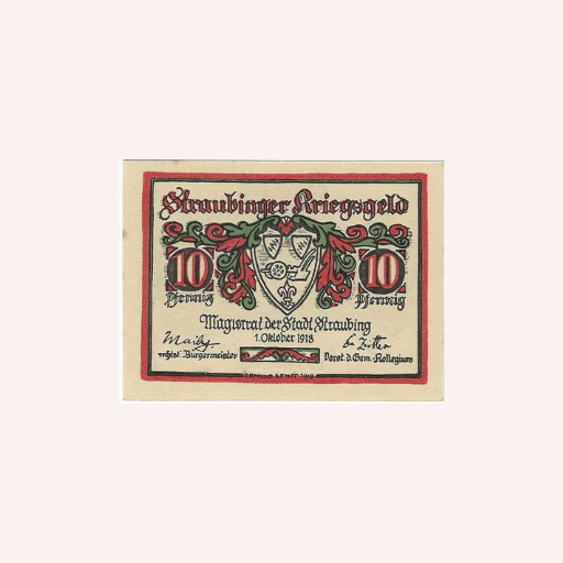Billete de Stuttgart 1921 - Imagen 2