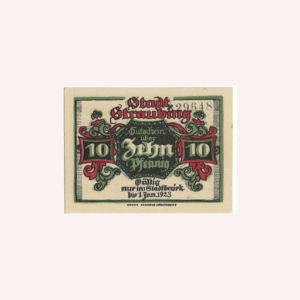 Billete de Stuttgart 1921