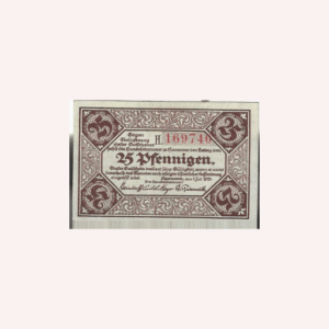Billete de Alemánia 1921