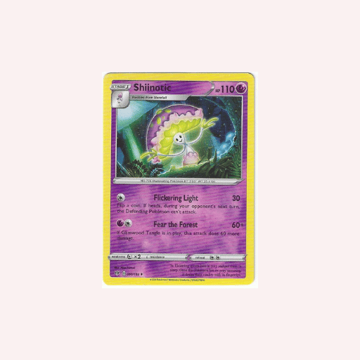 Carta Pokémon Shiinotic.