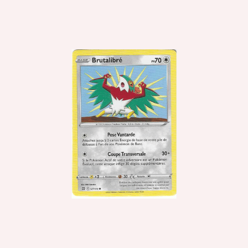 Carta Pokémon Brutalibré.