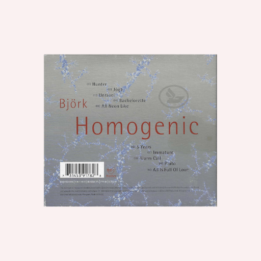 CD Homogenic Björk - Imagen 2
