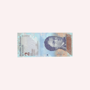 2 Bolivares 2013 UNC.