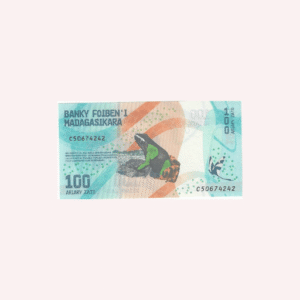100 Ariary de Madagaskar.