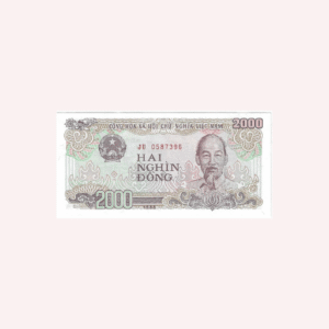 1000 Dongs 1988  UNC.