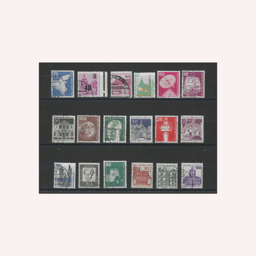 18 Sellos de Alemania