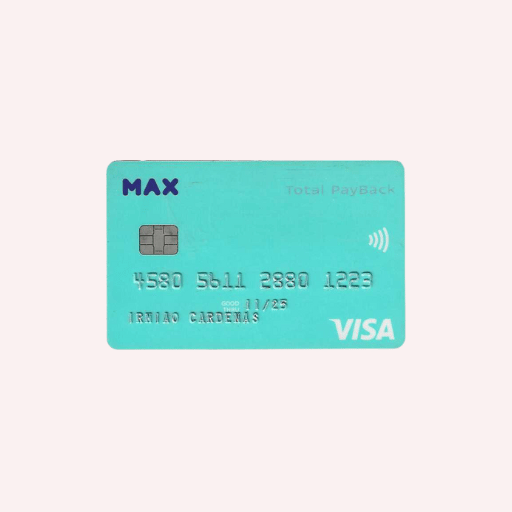 Tarjeta Max Visa Israel.