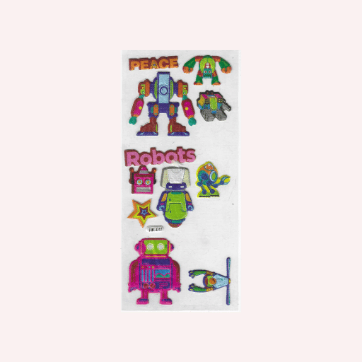 Stickers : Serie Robot