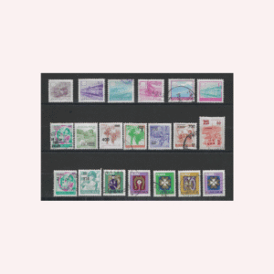 20 Sellos de Ex Yugoslavia