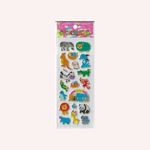 Puffy Sticker Animal