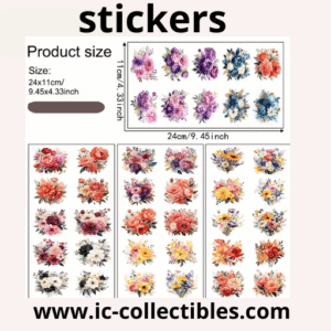 40 Stickers de Flores