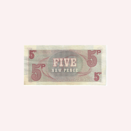 Five New Pence Reino Unido. - Imagen 2