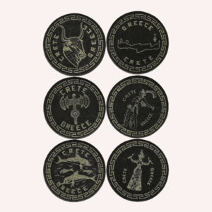 6 Posavasos desde Grecia.