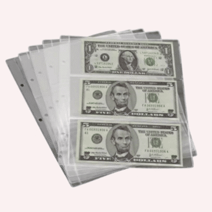 5 Hojas para 15 Billetes