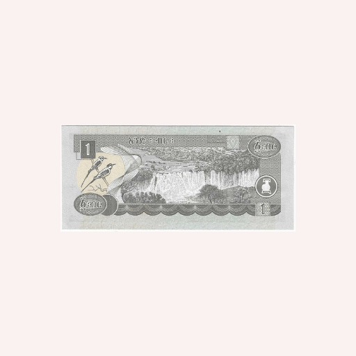 Billete de 1 Birr 1998 2006. - Imagen 2