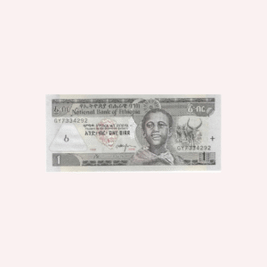 Billete de 1 Birr  1998 2006.