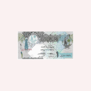 Billete : 1 Riyal Qatar UNC.