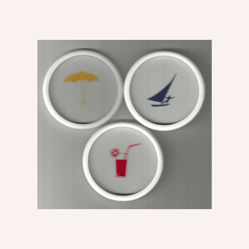 Posavasos Tematica Verano.