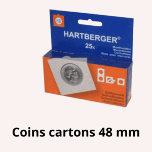 Cartones para Monedas 48 mm.