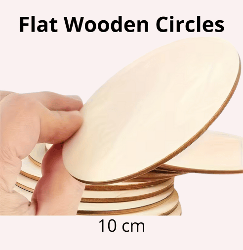 Circulos Planos de Madera - Imagen 3