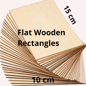 5 Rectangulos de Madera
