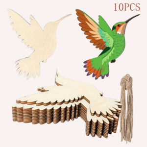 10 Picaflor de Madera