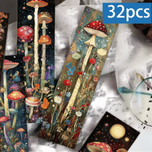 🍄 Set de 32 Marcapáginas