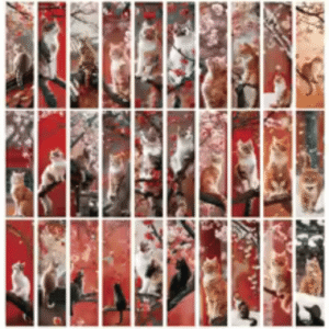 🐱 Set de 30 Marcapáginas