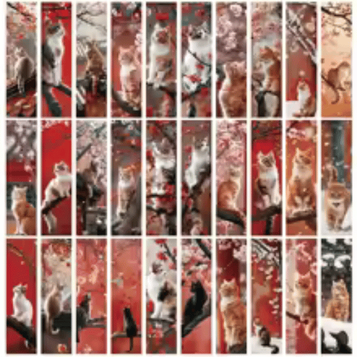 🐱 Set de 30 Marcapáginas