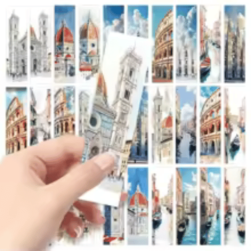 🏛️ Set de 32 Marcapáginas - Imagen 4