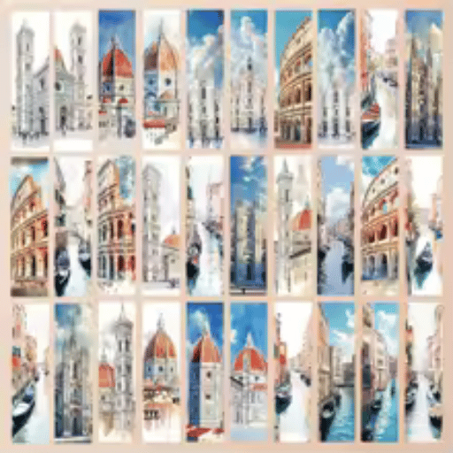 🏛️ Set de 32 Marcapáginas - Imagen 2