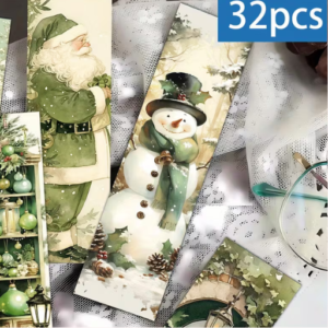 🎅 Set de 32 Marcapáginas