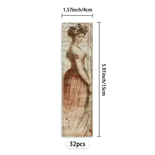 👘 Set de 32 Marcapáginas - Imagen 3