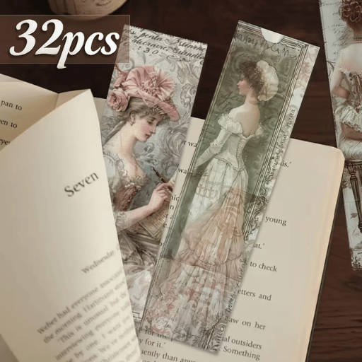 👘 Set de 32 Marcapáginas