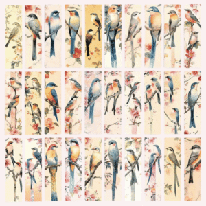 🐦 Set de 30 Marcapáginas