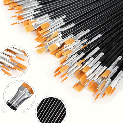 50 Pinceles de 2 Tamaños - Imagen 4