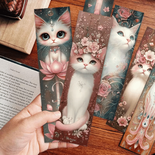 🐱✨ Set de 32 Marcapáginas - Imagen 4