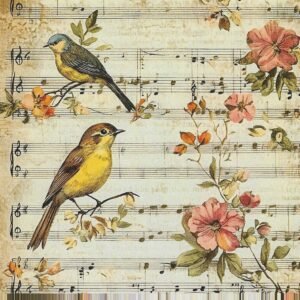 🎼🐦Aves & Música Vintage.