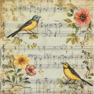 🎼🐦Aves & Música Vintage.