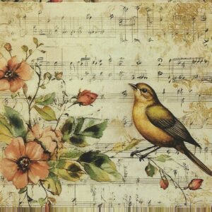 🎼🐦 Aves & Música Vintage