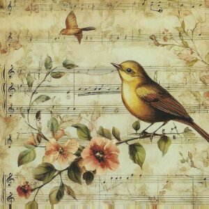 🎼🐦 Aves & Música Vintage