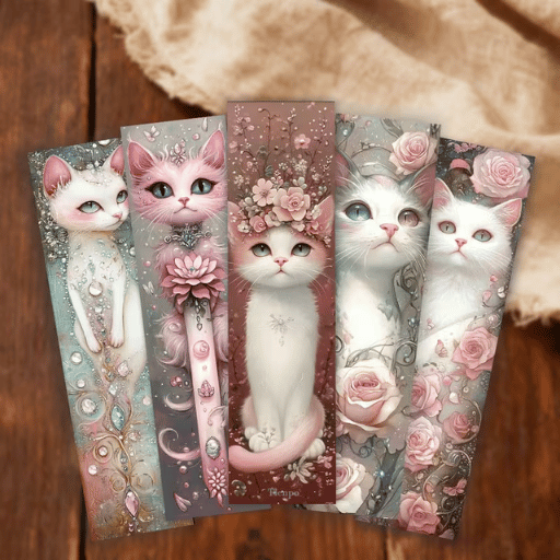 🐱✨ Set de 32 Marcapáginas - Imagen 5