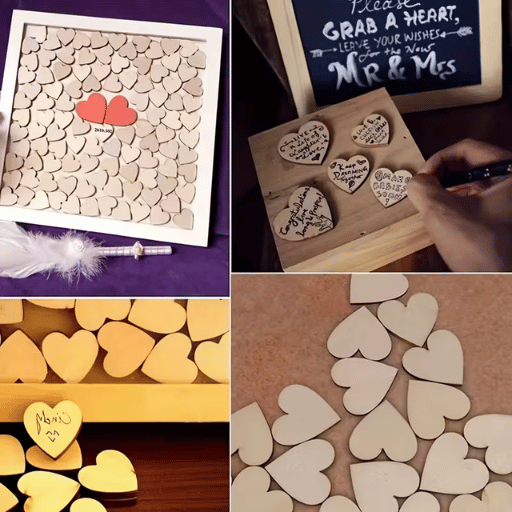 50 Corazones de Madera - Imagen 5