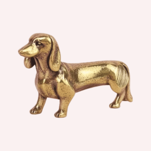 Perro Salchicha en Metal