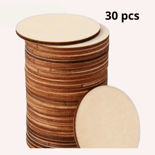 Circulos Planos de Madera