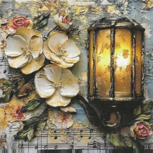 🌸✨ Luz y Melodía Vintage