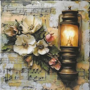 🌸✨ Luz y Melodía Vintage