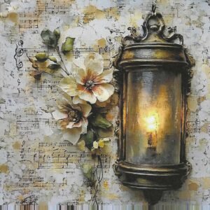 🌸✨ Luz y Melodía Vintage